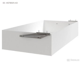 Postel Mega 160, 90x200 cm, dub sonoma - 4