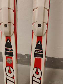 Dětské běžky Atomic vel.120 cm s vázáním SNS - 4