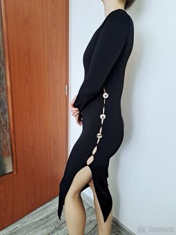 Dámské večerní šaty, velikost M - 4