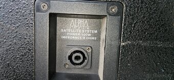 KOMPLETNÍ audio sestava ALPHA Satellite system - 4