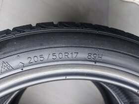 2 zimní pneumatiky 205/50/17 - 4