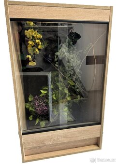 Nové terárium 60×50×100 pro chameleona, gekona - 4