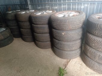 Alu kola 16" 5x108 ET 52,5 origo Ford letní pneu Mondeo mk3 - 4