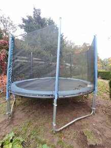 Prodám trampolínu 3,5 m+ lanový žebřík - 4