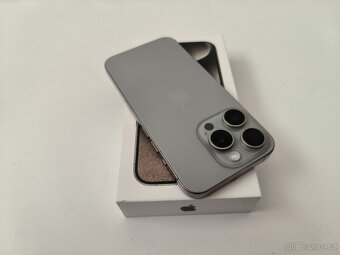apple iphone 15 PRO 256gb Natural Titanium / Batéria 91% - 4