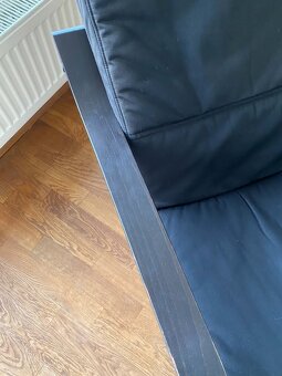 IKEA černé křeslo POÄNG - 4