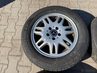4x al kola 5x112 16 + pneu letní 205/65 R16C - 4