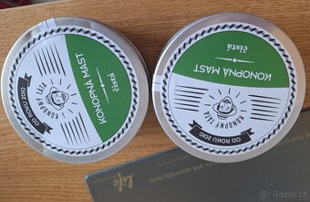 1x Konopná mast čistá 200ml či více balení - 4