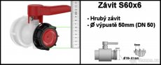 Zátka na nádrž IBC - 4