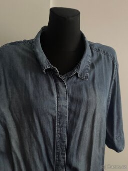 Džínová košile -šaty vel.XXXL/56 - 4