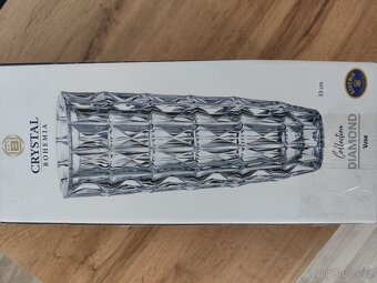 Originál Bohemia Crystal váza 33 cm - 4