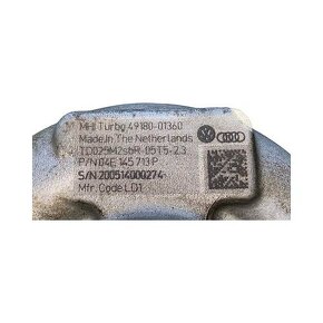 Turbo 04E145713P 1.4TSI 81KW CPWA Škoda Octavia 3 r.v. 2015 - 4