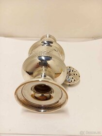 Starožitná stříbrná cukřenka - Francie - 4