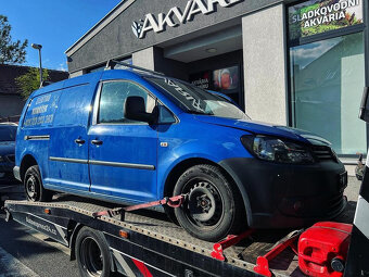 Vůz na díly VW Caddy 3 2K FL maxi 2011 CAYD MHZ modrá/L510 - 4