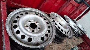 plechové disky 6J x 15 5x100 - 4