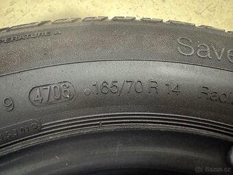 Letní sada R14 165/70 4x100 Suzuki, Subaru, Honda + rezerva - 4