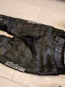 Rebelhorn-Pánská kožená moto kombinéza, dvoudílná - 4