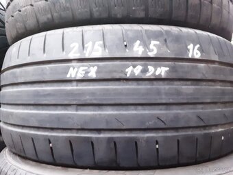 PNEU 195/55/16 a 215/45/16 2-4 kusy R16 letní - 4
