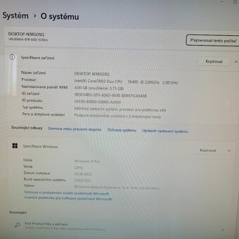 HP All in One 23´ (58cm)HD dotykový Windows11, office - 4