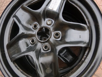 Plechové disky sada originál VW 5x112 6,5Jx16 ET50 - 4