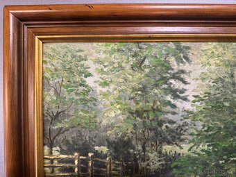 Obraz Krajina s pařezem/ - 4