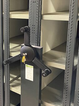 Archivační regálový systém, pojízdné regály šetřící místo - 4