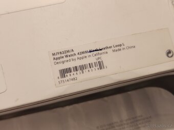 Kožený řemínek Apple Watch Leather loop hnědý - 4