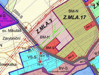 Prodej pozemku k bydlení, 3813 m², Mladá Vožice - 4