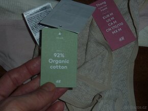 Nové-H&M-3x Kalhotky-tanga,vel.M - 4
