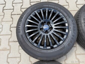 4x al kola 5x120 17 + pneu letní 215/60 R17C - 4