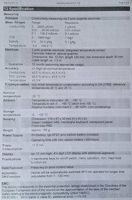 Prodám měřič konduktivity vodivosti Greisinger GLF 100 - 4