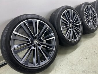 letní originál sada Škoda Enyaq L&K Aquarius 21" 5x112 - 4