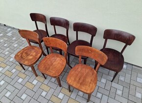 Celodřevěné židle THONET B48 - k dispozici 13ks - 4