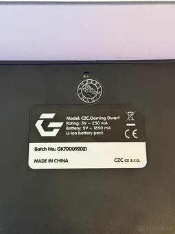 Mechanická klávesnice CZC + myš Razer DeathAdder Essential - 4