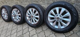 Originál alu Škoda Karoq 5x112 215/60 R16 - letní pneu - 4