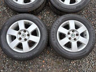 Alu orig letní sada Škoda 5x112 6J ET47 195/65 R15 - 4