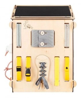 Montesori domeček Aktivity board od Elis design - 4