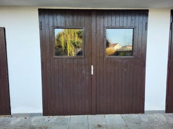 2x zánovní garážová vrata 238x224 cm - 4