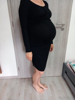 Těhotenské šaty 36/38 - 4