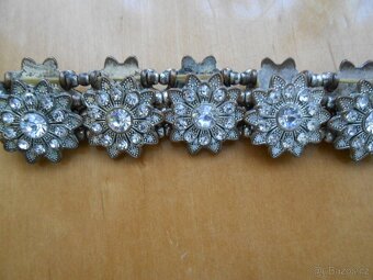 RETRO náramek s kamínky - známky stáří - 4