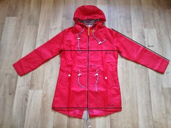 Dámský NENOŠENÝ kabátek/parka/bunda jaro/podz - S - 4