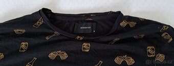 5x chlapecká pánská trika vel. M - jako nová - 4