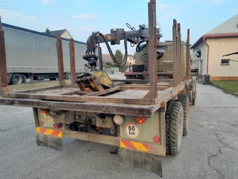Vyvážečka Praga V3S  do lesa s  Hydr.rukou - 4