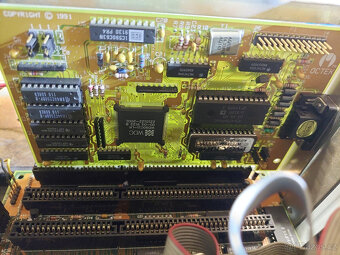 AT počítač JZD Slušovice TNS - RIVAL 286, AMD 386DX-40 - 4