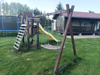 Dětská skluzavka s houpačkou - 4