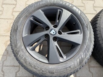4x al kola 5x114.3 17 + pneu celoroční 215/60 R17 - 4