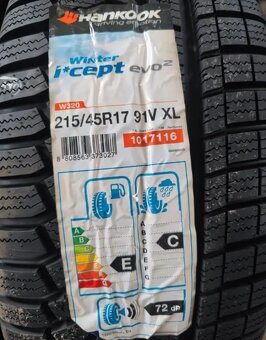215/45/17 zimni pneu Hankook nepouzite - 4