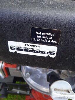 Malotraktor Vari Honda + sklápěcí přívěs - 4