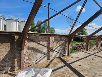 Ocelová konstrukce haly - montovaná hala 55 x 11 m - 4