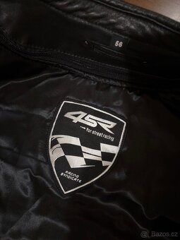 Kožená moto bunda Hooligan Black Velvet - 4